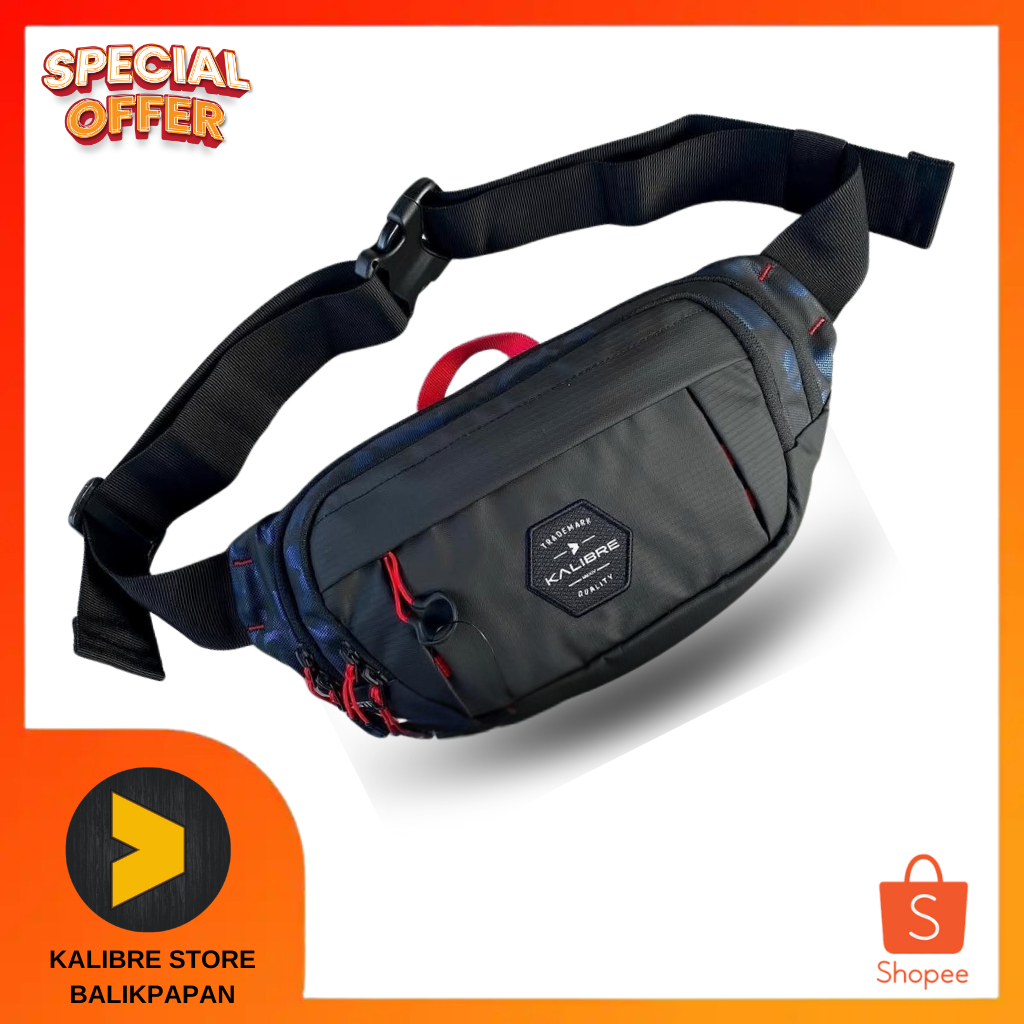Kalibre Tas pinggang waistbag astray Navy 921118051