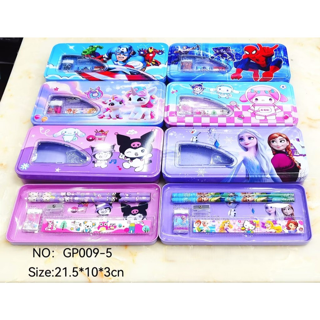 

Tempat Pensil Kaleng characters GP009-5 (1pcs)
