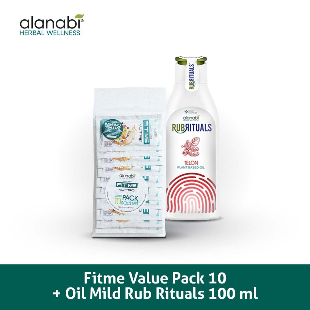 

Fitme Value Pack 10 + Oil Mild Rub Rituals 100 ml