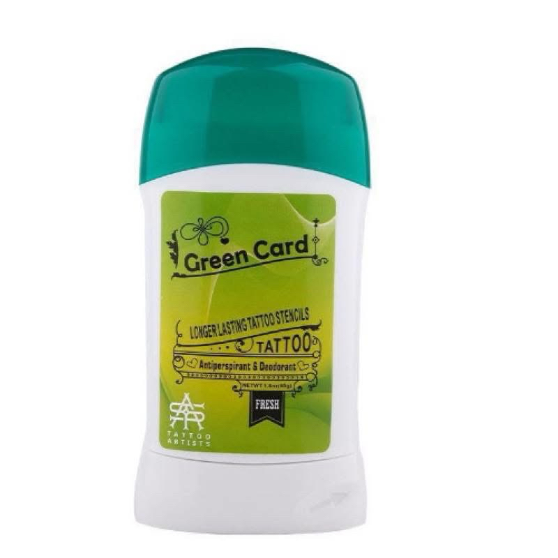 

STENCIL GREEN CARD / TATTOO TRNASFER / HARGA Per PCS
