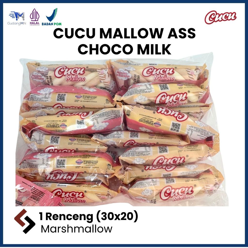 

CUCU MALLOW ASSORTED CHOCO MILK | MARSMALLOW