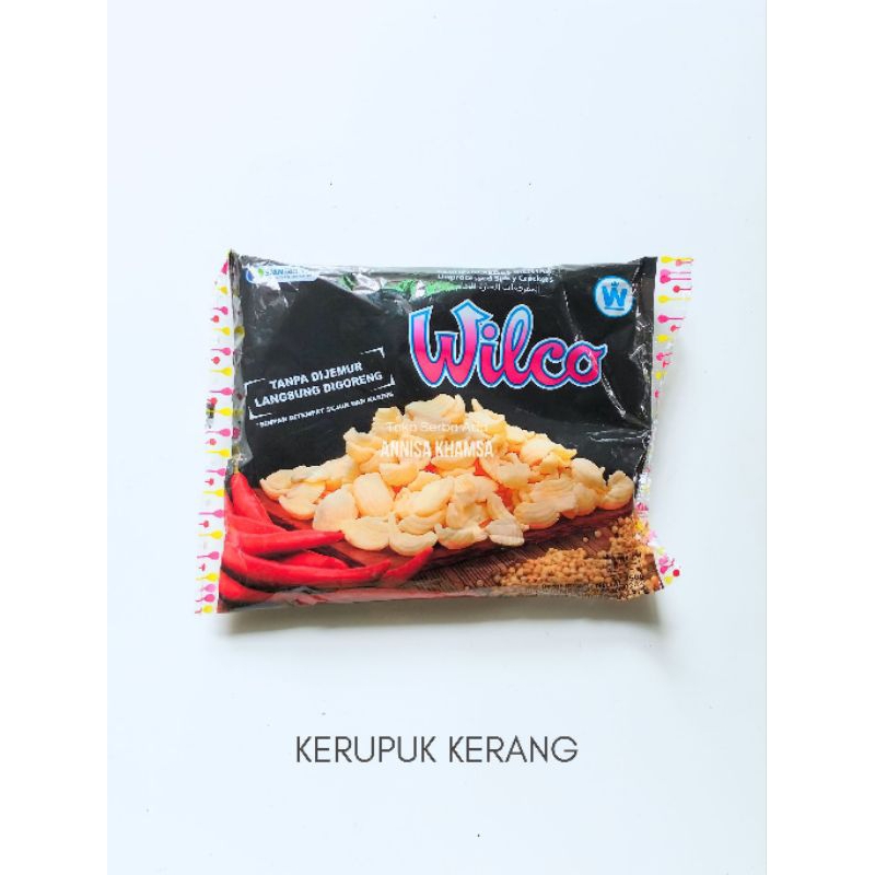 

[ 350 g ] KERUPUK MENTAH PEDAS CAP WILCO