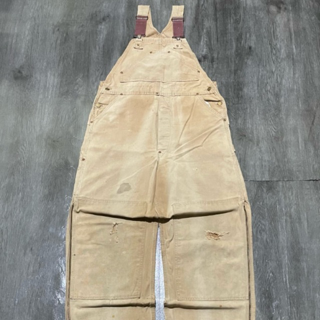 CARHARTT OVERALL DOUBLE KNEE VINTAGE 90s SECOND THRIFT