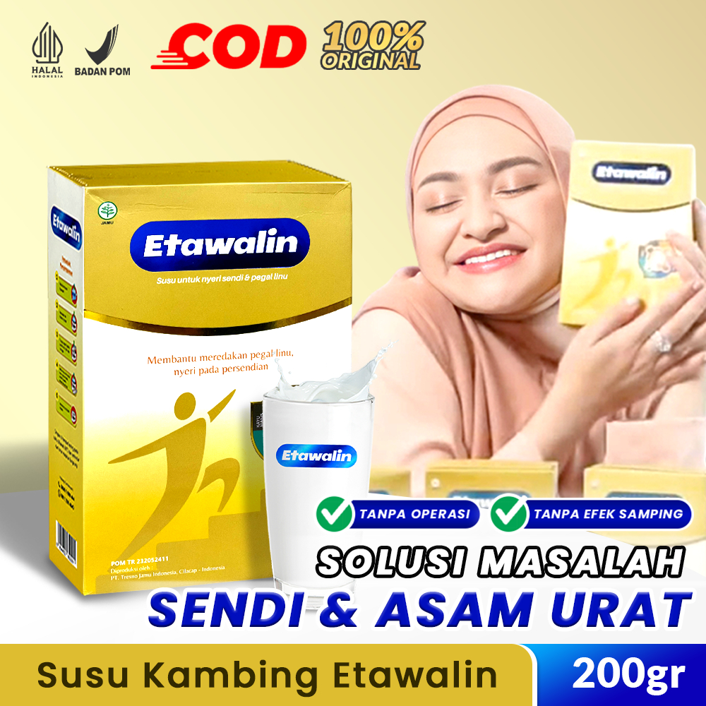 

ETAWALIN Susu Etawa Ampuh Mengatasi Sakit Tulang dan Sendi BPOM