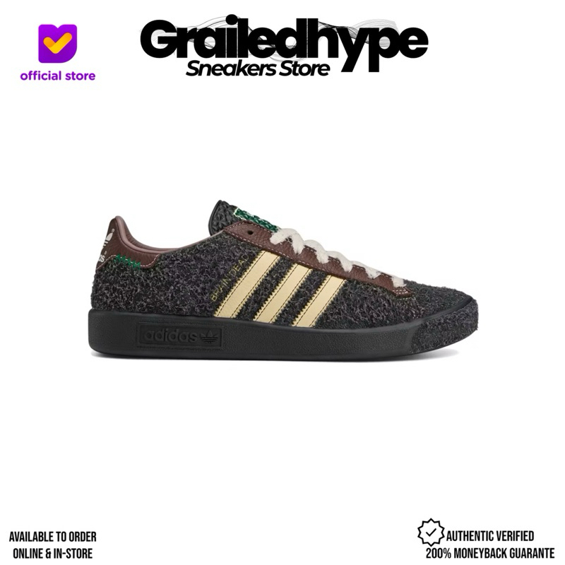 Adidas Forest Hills x Brain Dead Black | JR7942 (100% Original Resmi)