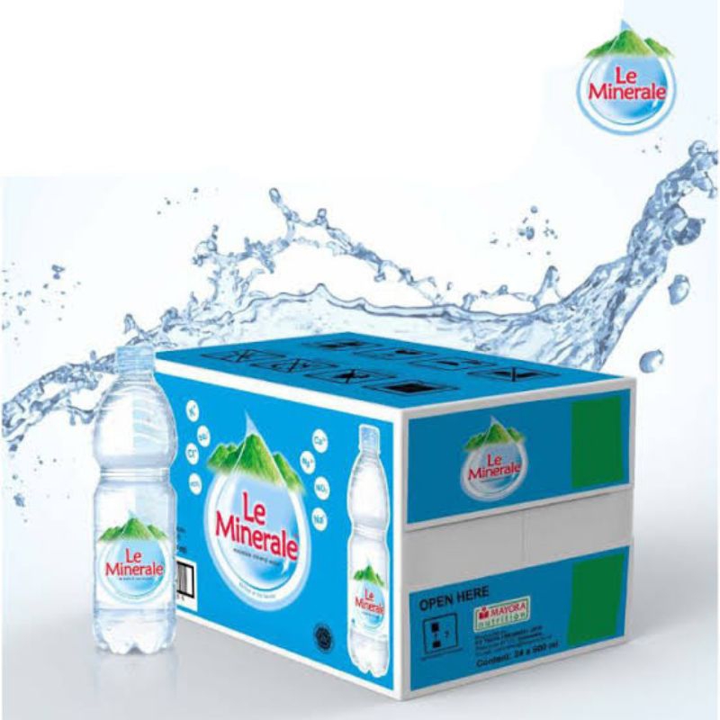 

Le Mineral Botol 600ml (24 pcs)