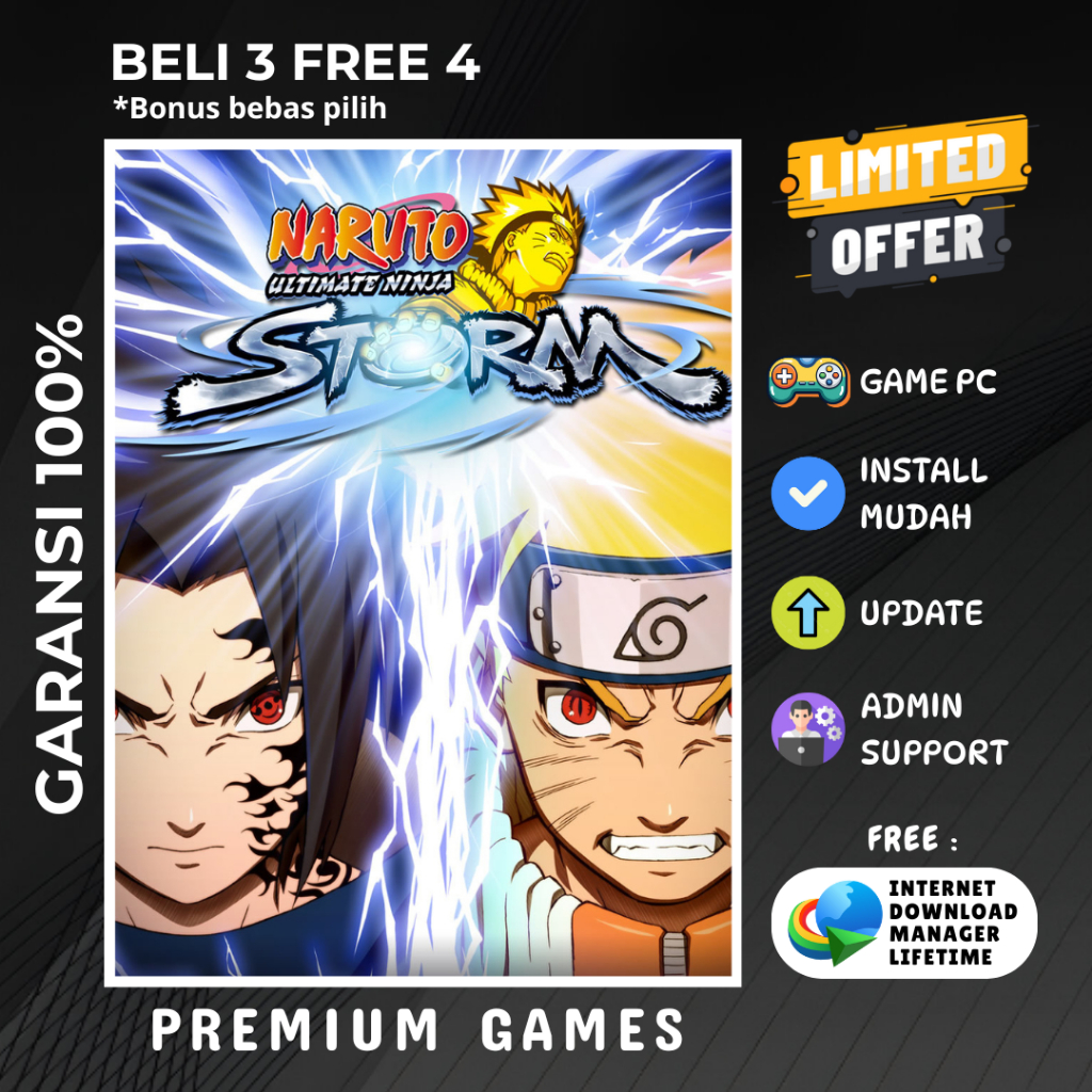 NARUTO Ultimate Ninja STORM - Game PC Laptop - Link Game