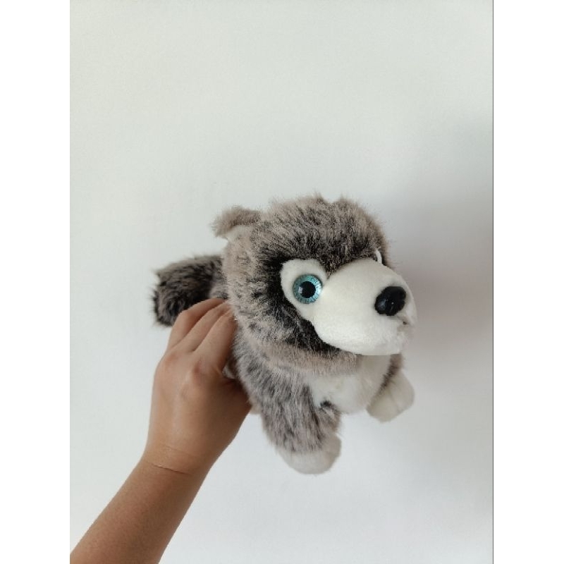 Boneka Anjing Siberian Husky The Keranjang