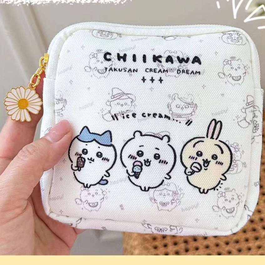 DOMPET KECIL CHIIKAWA / TEMPAT PENYIMPANAN CHIIKAWA / TEMPAT MAKEUP CHIIKAWA / WALLET CHIIKAWA / DOM