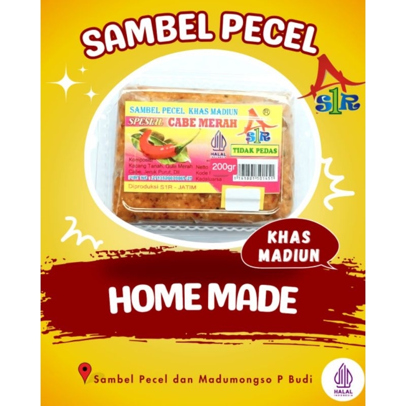 

Sambel Pecel Tidak Pedas, Sambel Pecel Khas Madiun, Sambel Kacang
