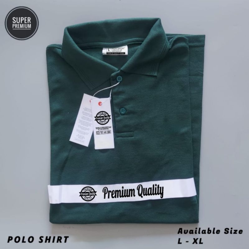 BLACKFEEL Kaos Polos Polo Kaos Kerah Original Polo Shirt Pria