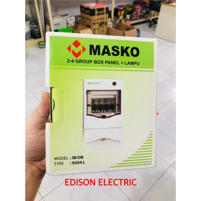 BOX MCB 2-4 GRUP BOX PANEL MASKO / BOX MCB 2-4 GROUP INBOW & OUTBOW