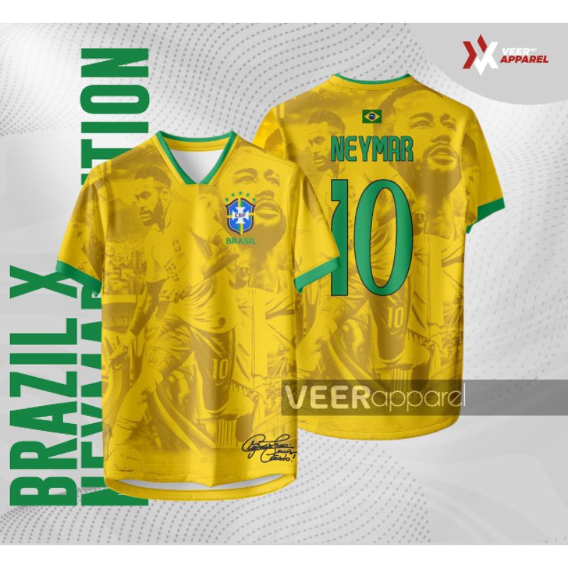 JERSEY BRAZIL BRASIL X NEYMAR SPESIAL