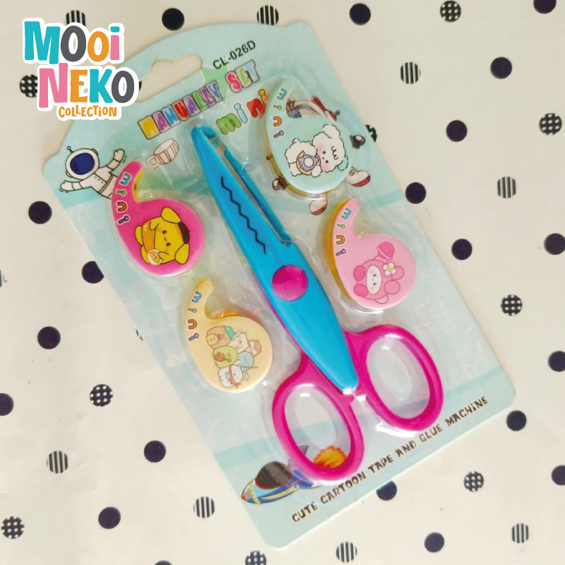 

Mainan Set Gunting Zigzag Isolasi Tape Fancy