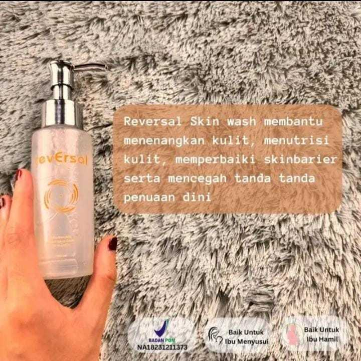 (New)cream tangan kering dan keriput - Reversal Skin Wash Untuk Kulit Tangan Keriput