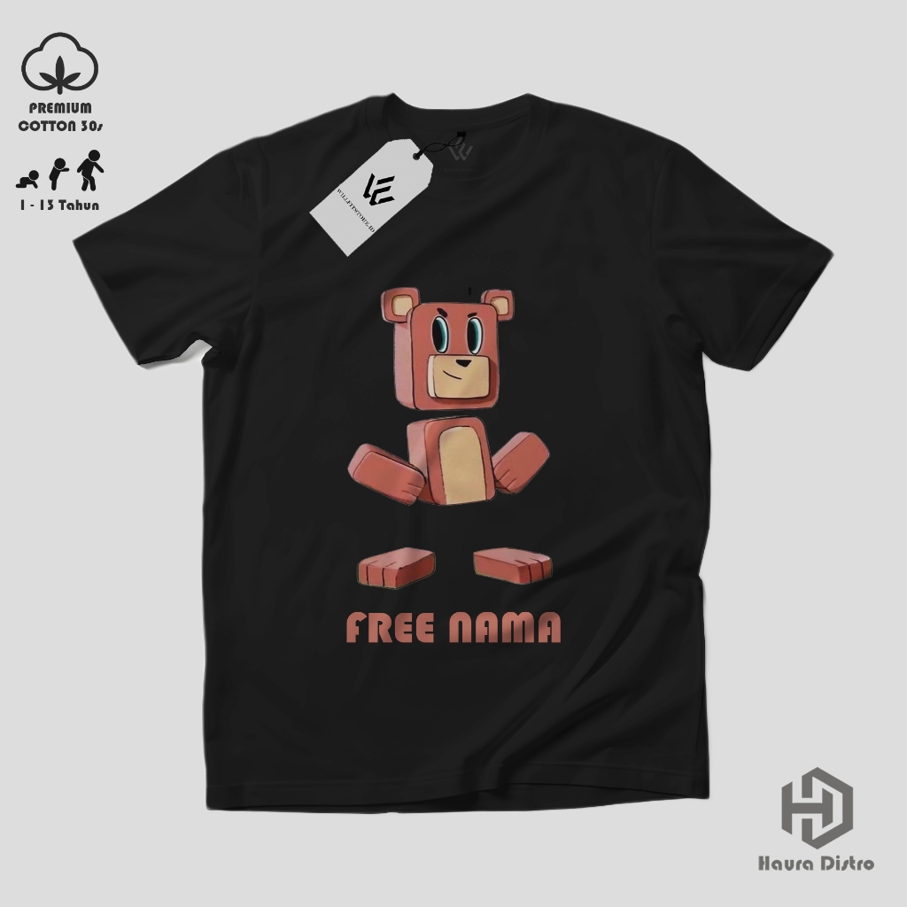 KAOS ANAK SUPER BEAR ADVENTURE FREE NAMA - GAME PETUALANGAN