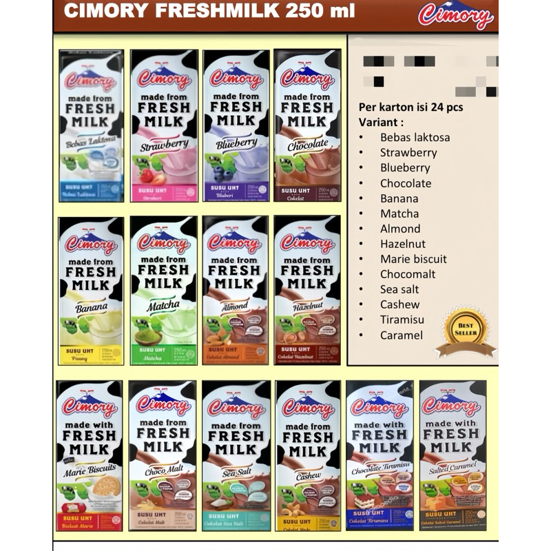 

Cimory Fresh Milk 250ml