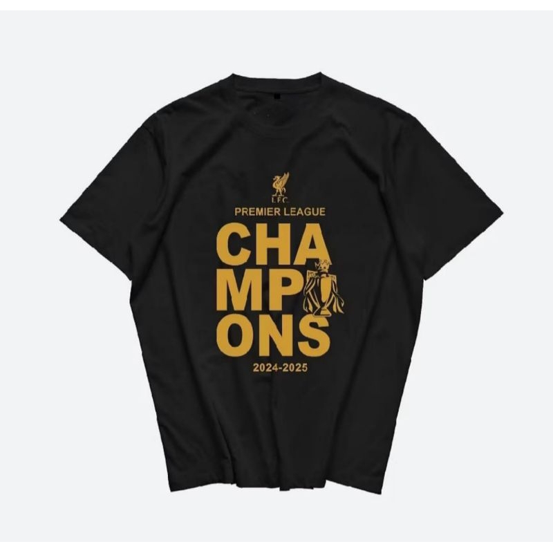 KAOS PREMIER LEAGUE CHAMPIONS LIVERPOOL DTF KUNING