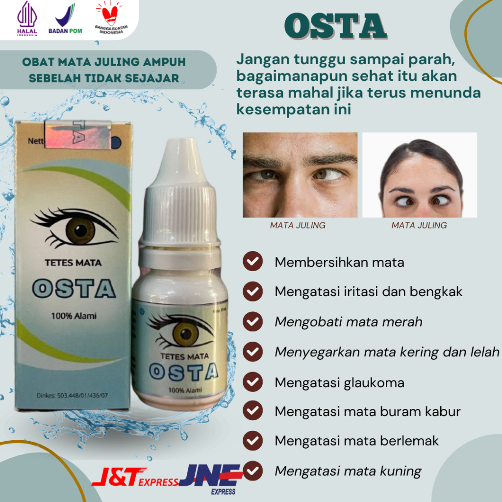 Obat Mata Juling Ampuh Sebelah Tidak Sejajar Mata Malas Penglihatan Ganda Buram Berkabut Herbal Tanp