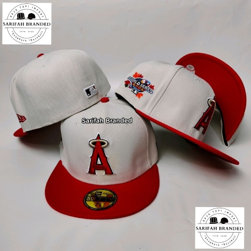 Topi Fitted LA Angels Import - Topi Build Up Los Angeles Angels Import