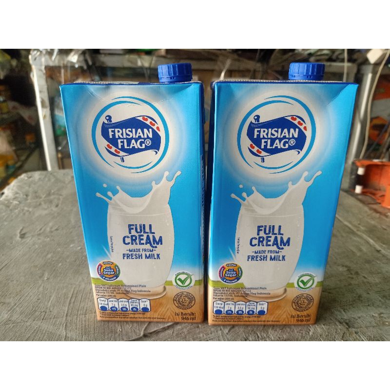 

Frisian Flag Susu UHT Full Cream 946 ML / 1 Pcs