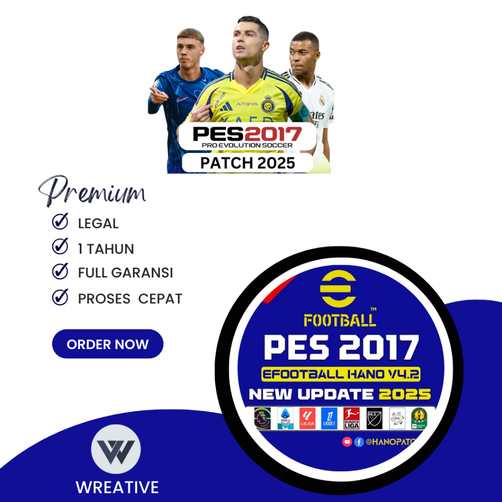 PES 2017 Patch 2025 Liga 1 Bri Timnas Terbaru Season 2025 - Game PC Offline