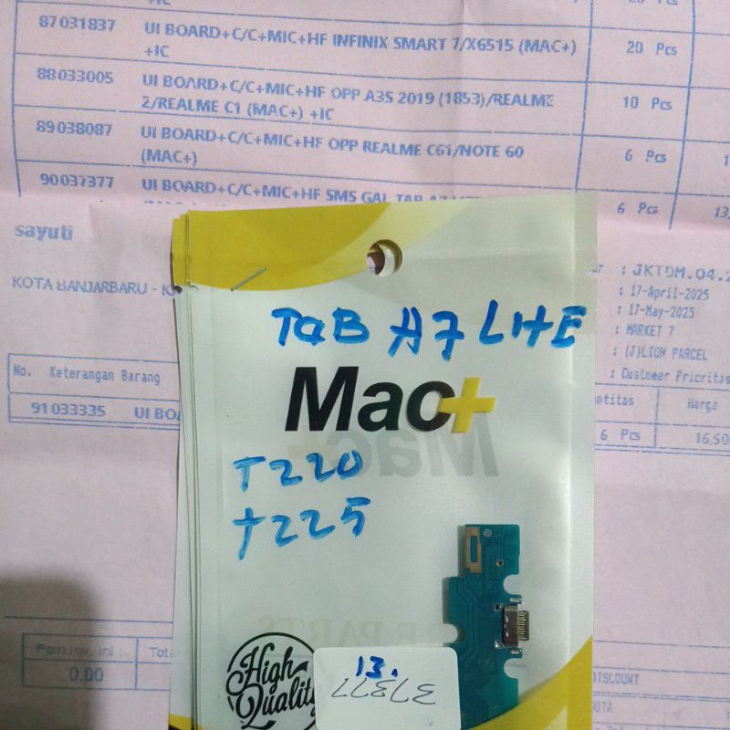 PAPAN CAS/CES+MIC+HF+IC SAMSUNG GALAXY TAB A7 LITE