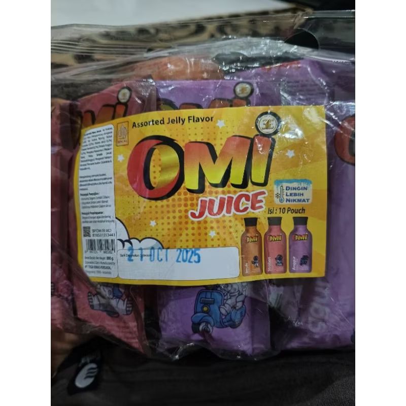 

O-JELLY OMI JUICE ISI 10POUCH
