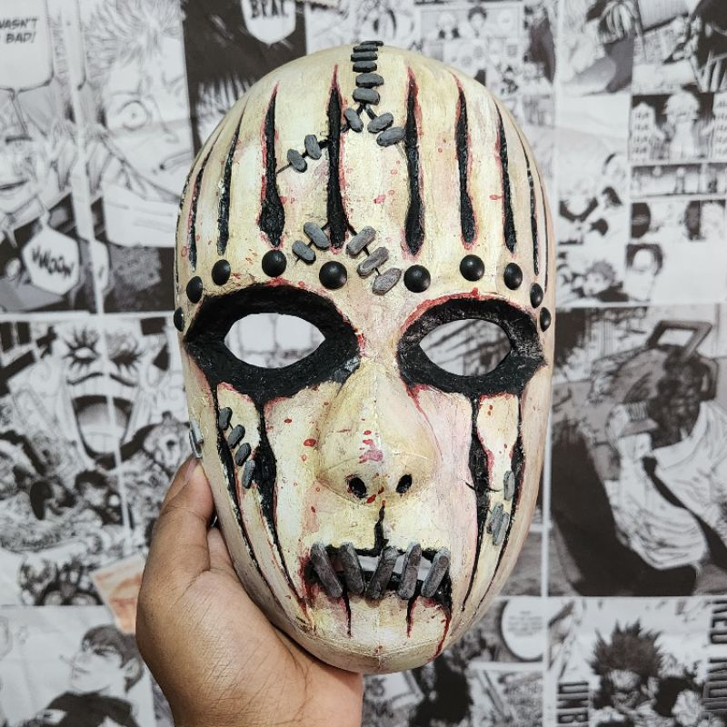 Topeng Slipknot Joey Jordison AHIG Cosplay Mask Metal Halloween