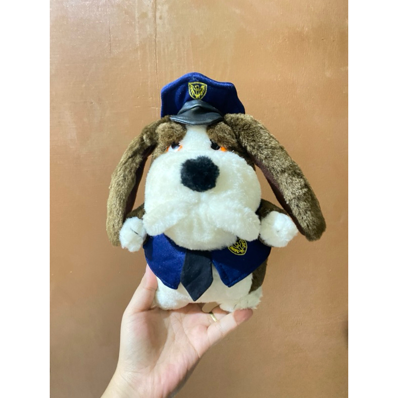 Boneka Karakter Anjing Seragam size 22cm / Boneka Anjing telinga Panjang / Boneka Anjing / Boneka An