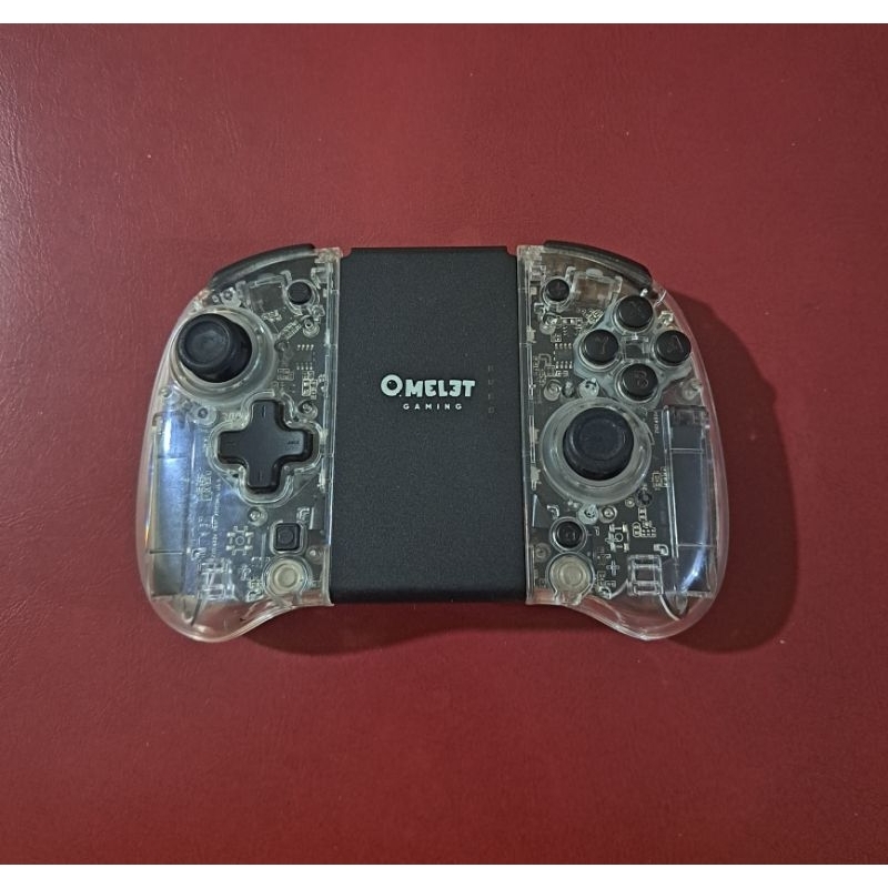 OMELET Gaming Joycon + Grip Wireless Controller Nintendo Switch Transparent Joypad Third Party