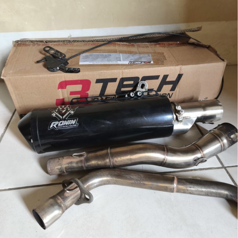 KNALPOT 3TECH RONIN HANZO 3 SUARA