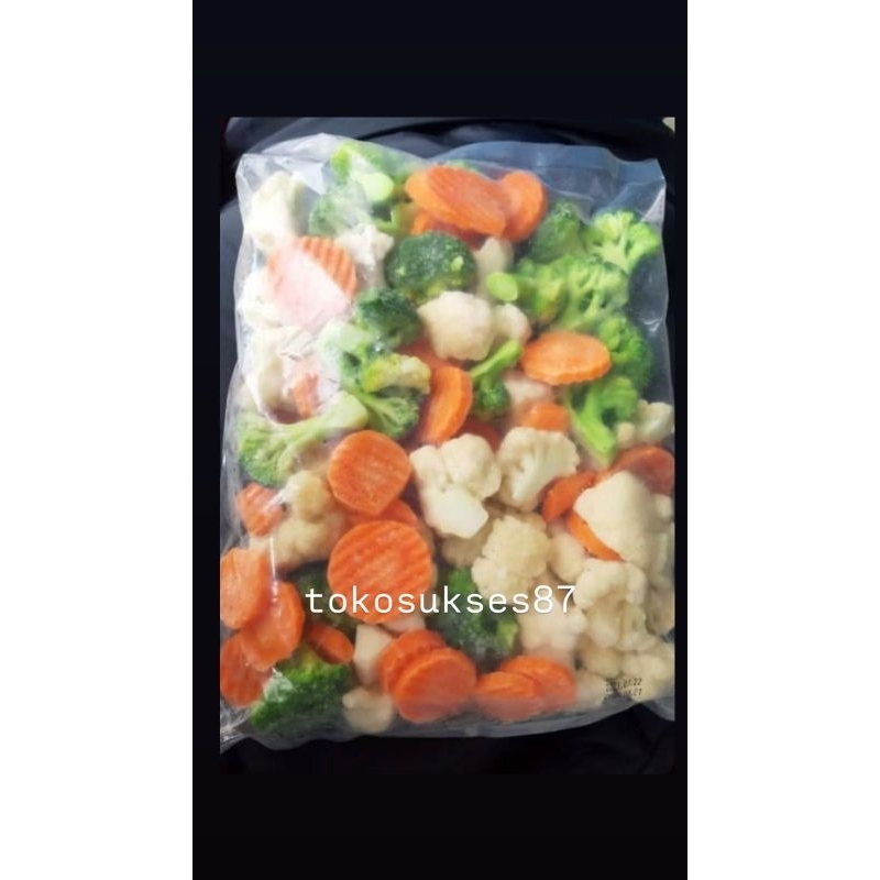 

capcay frozen / sayur capcay import 1kg
