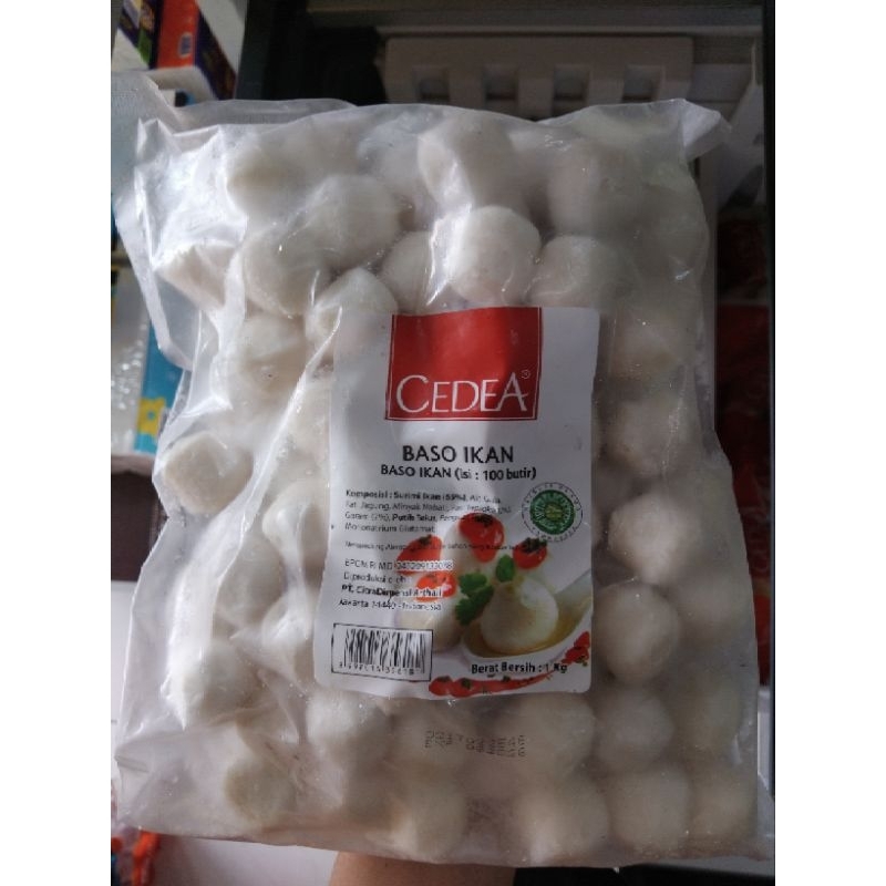 

Cedea baso ikan 100butir