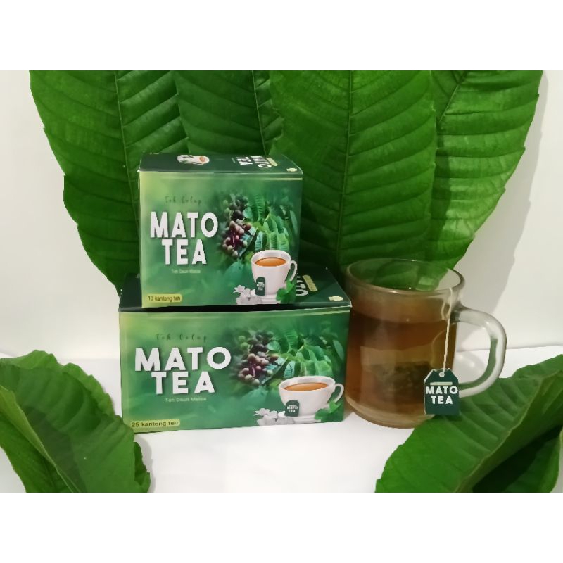 

Mato Tea" Teh celup daun Matoa dengan daun Stevia