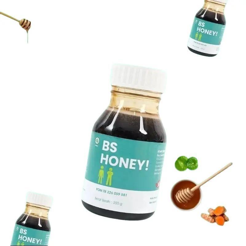 Madu Bs Honey Original 3 Botol (BS HONEY Penggemuk Badan) Ampuh