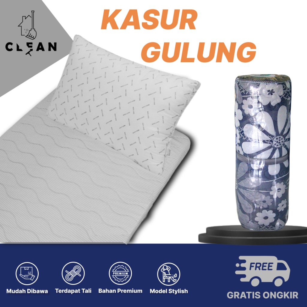 kasur lipat, kasur gulung, kasur lantai nyaman dan tebal