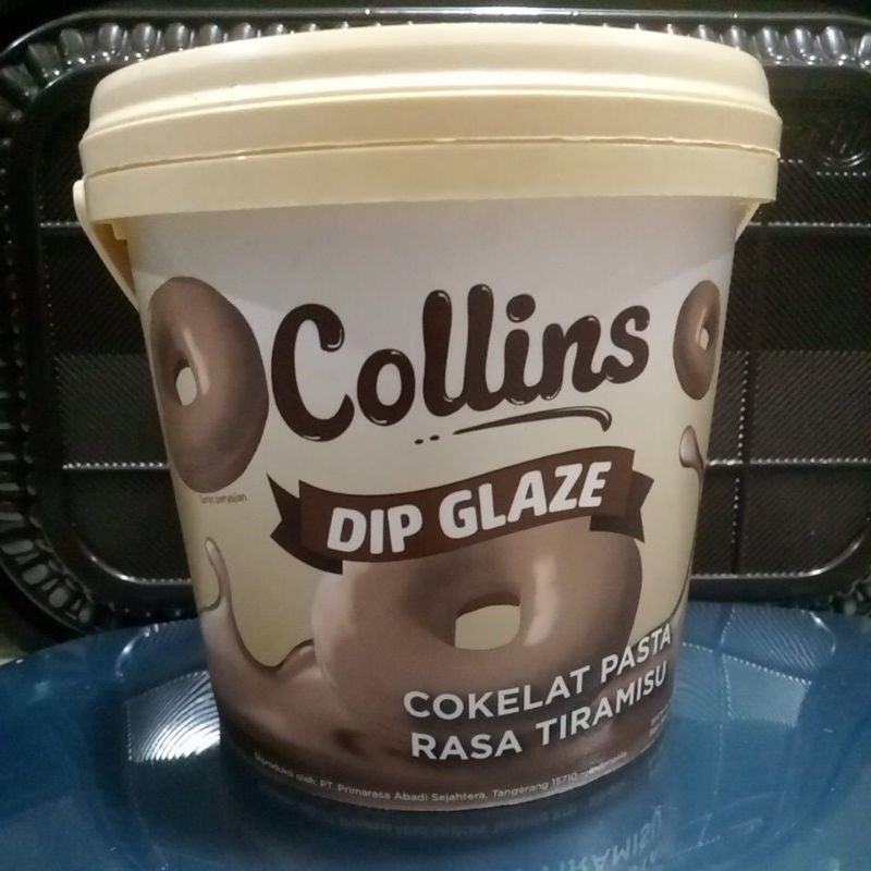 

Collins DIP GLAZE TIRAMISU dan COKLAT 1kg