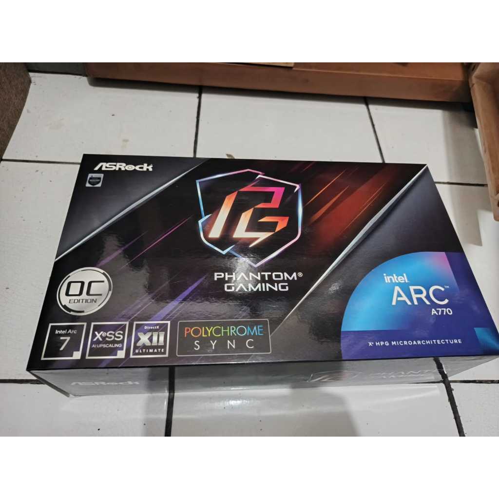 ASRock Intel Arc A770 16Gb Phantom Gaming