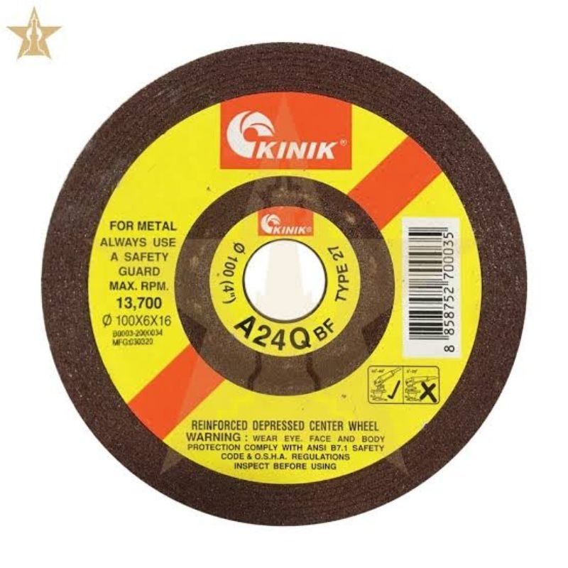 BATU GERINDA KINIK 4" BATU SELEP BATU GOSOK KINIK 4" ORIGINAL