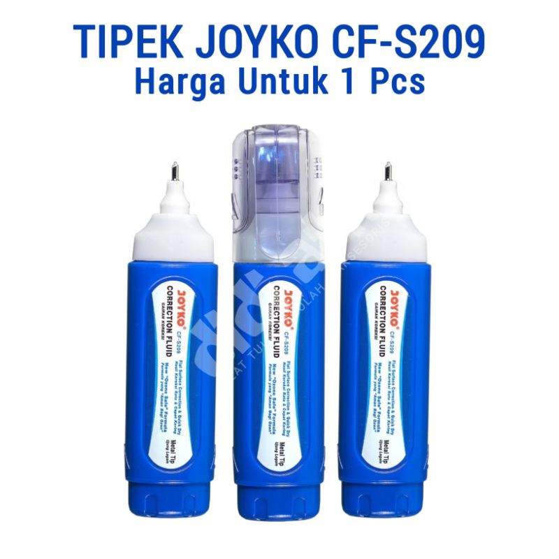 

Tipek Cair Joyko CF-S209 Correction Fluid 1 Pcs