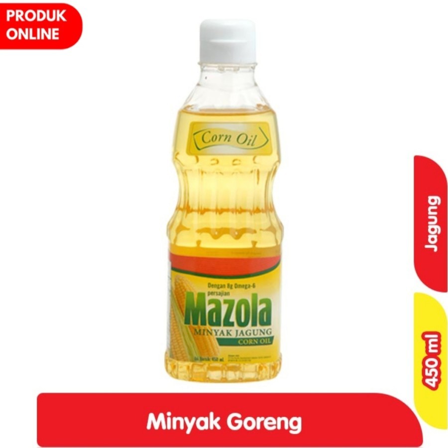 

Mazola Minyak Goreng Jagung Botol 450 ml