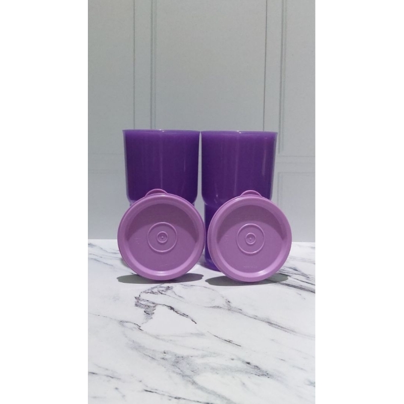 Tupperware Giant Tumbler Gelas Tutup 470 ml