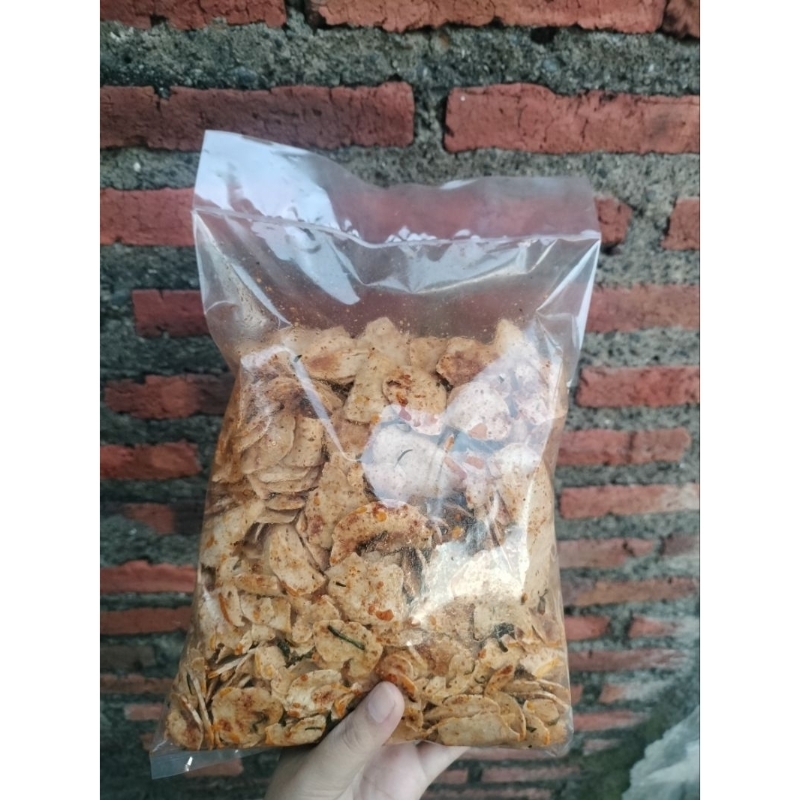 

Basreng Pedas Daun Jeruk Renyah & Gurih 500gram