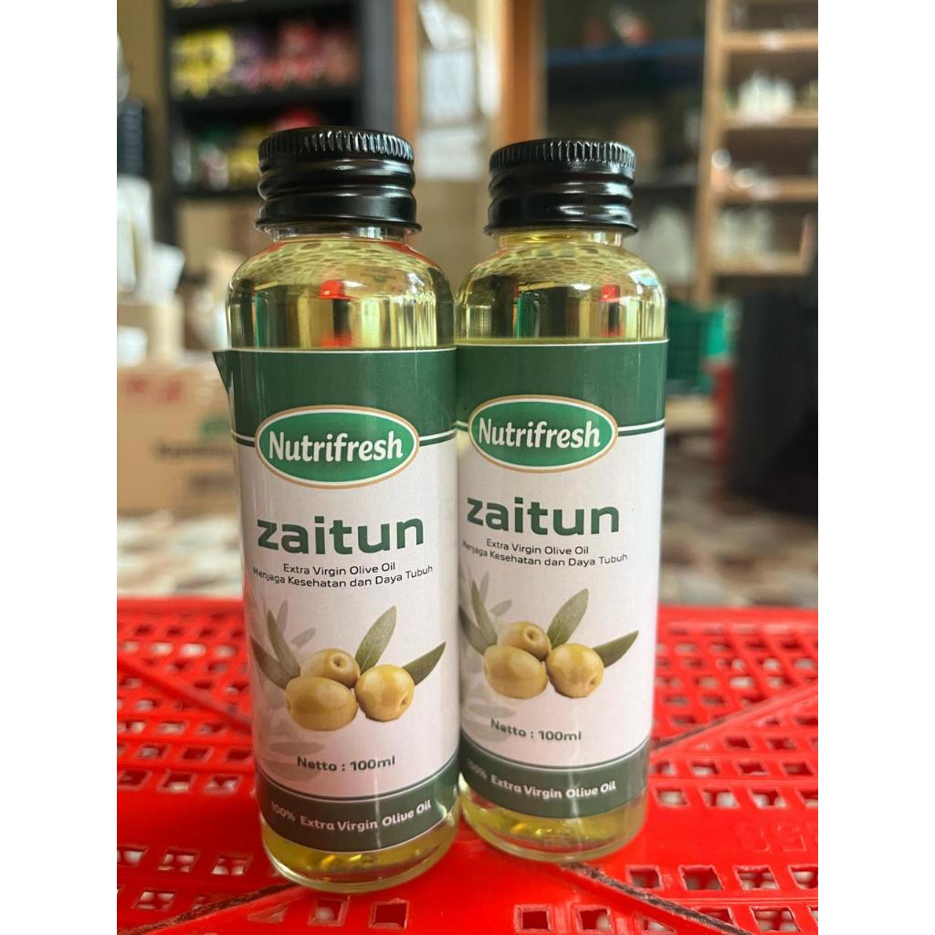 

Minyak Zaitun Nutrifresh // Minyak Nabati Dari Buah Zaitun // 500ML||250ML||100ML||60ML
