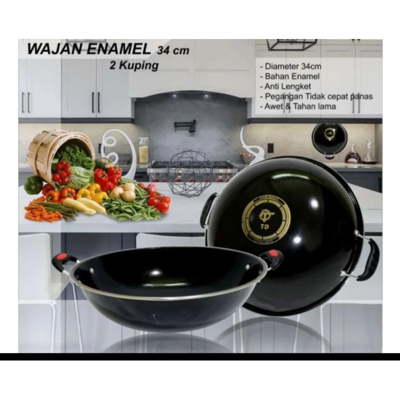 Wajan kuping Gsf anti lengket