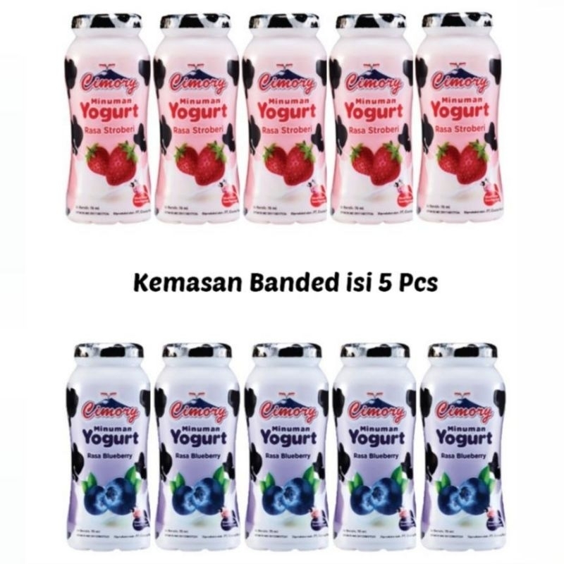 

CIMORY YOGURT DRINK 65 ml BANDED isi 5 botol