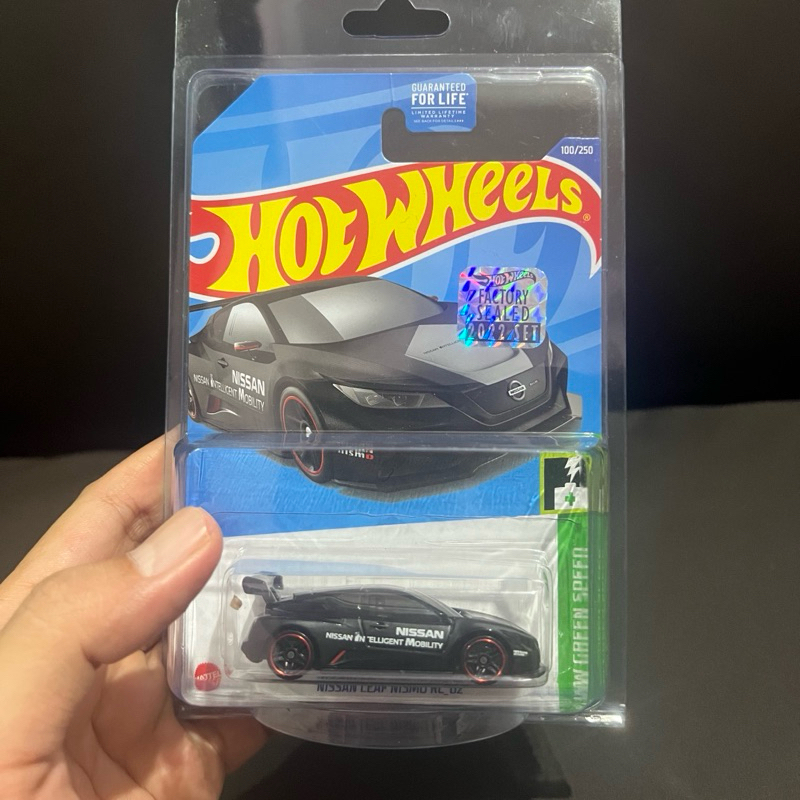 Hot Wheels Nissan Leaf Nismo RC_02 Black Recolor Kroger Exclusive Kmart FS 2022 Factory Sealed