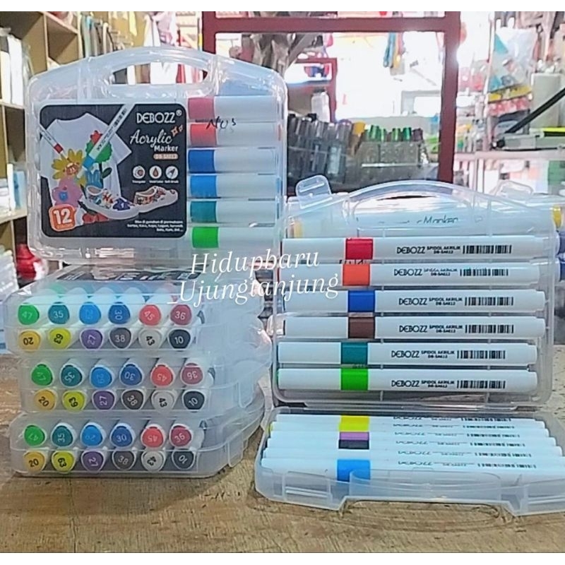 

Jual ACRYLIC MARKER DEBOZZ | WATERPROOF