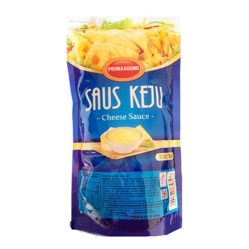 

PRIMA AGUNG SAUS KEJU/cheese sauce 1KG